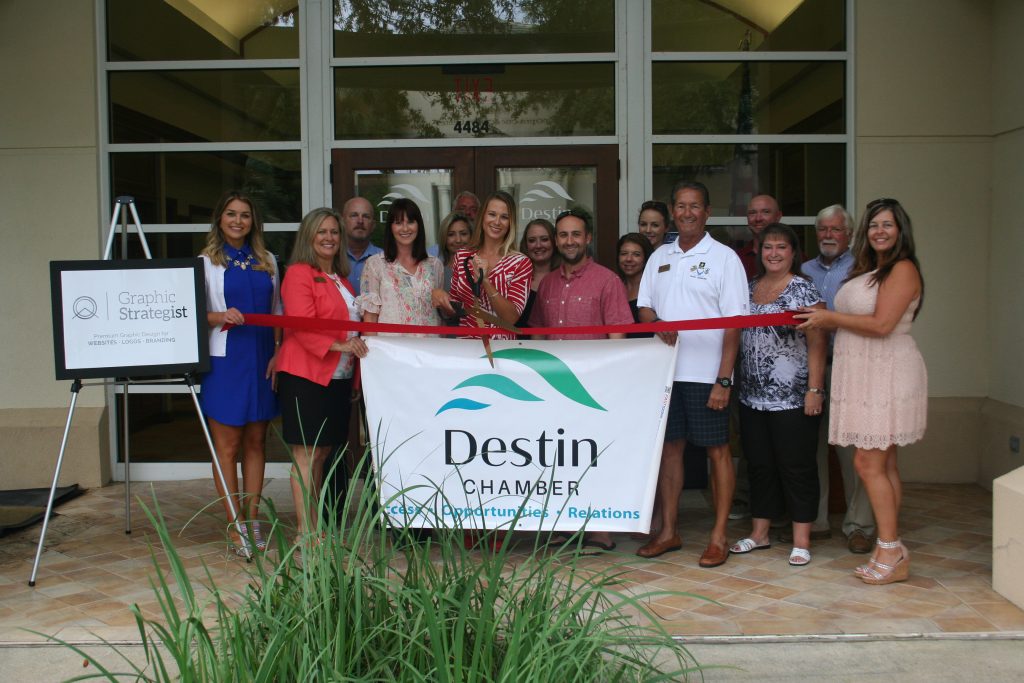 Clients , friends, and business affiliates showed support for Graphic Strategist at my Ribbon Cutting ceremony